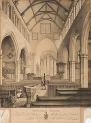 Tettenhall Church, 1844